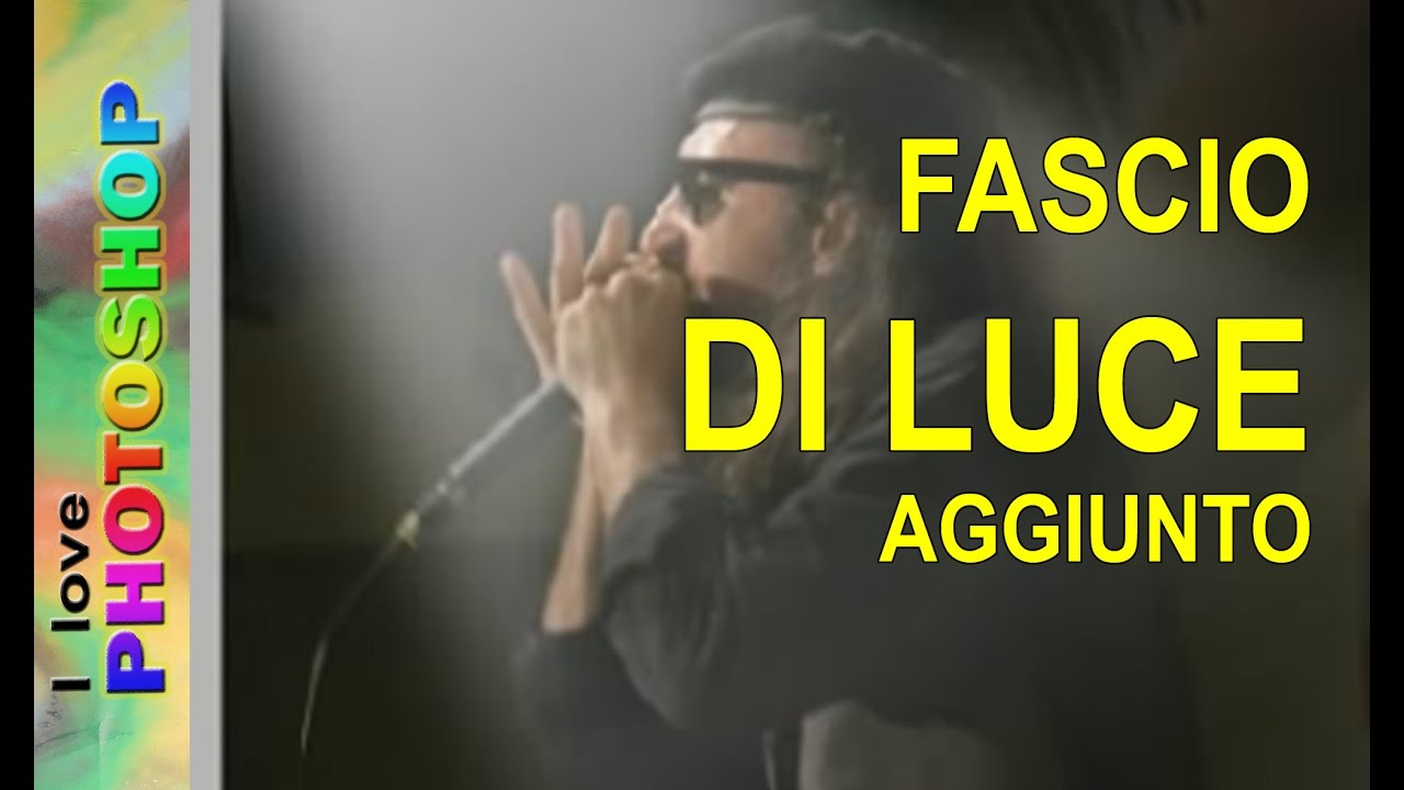 photoshop - fascio di luce - tutorial italiano photoshop effetti luce, photoshop effetti particolari