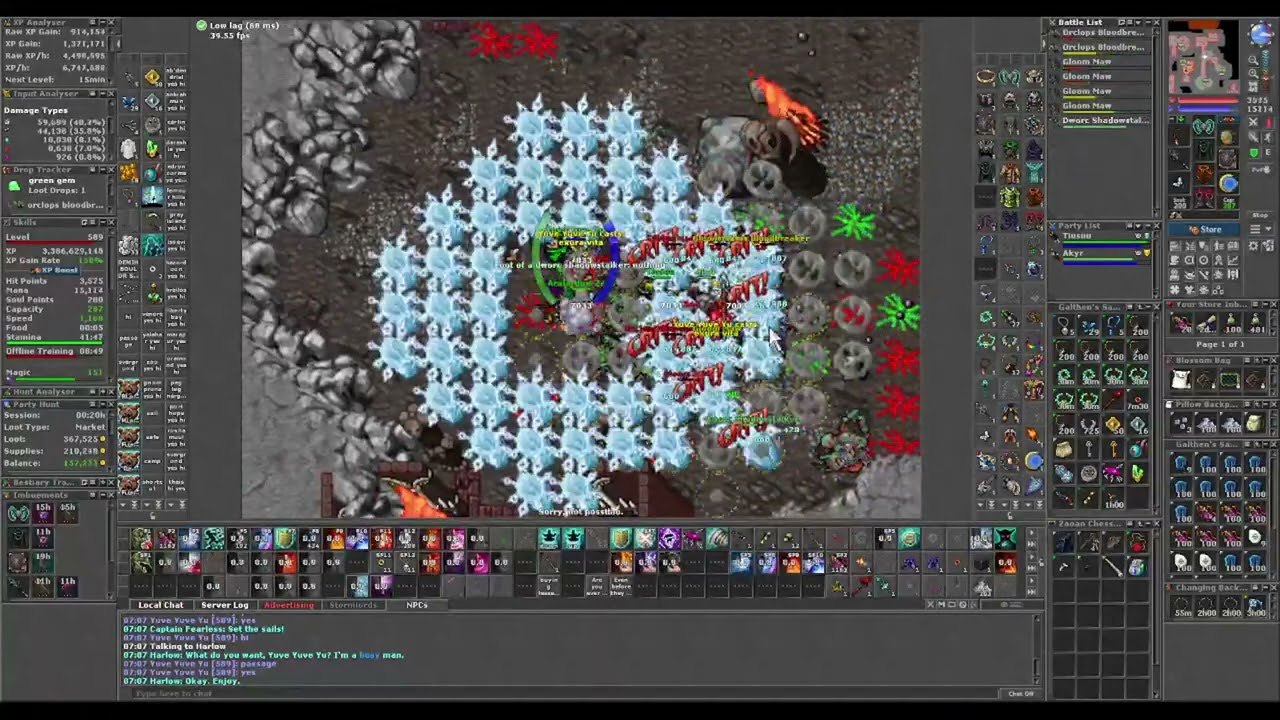 Tibia Doing Norcferatu Bestiary East and West spawn
