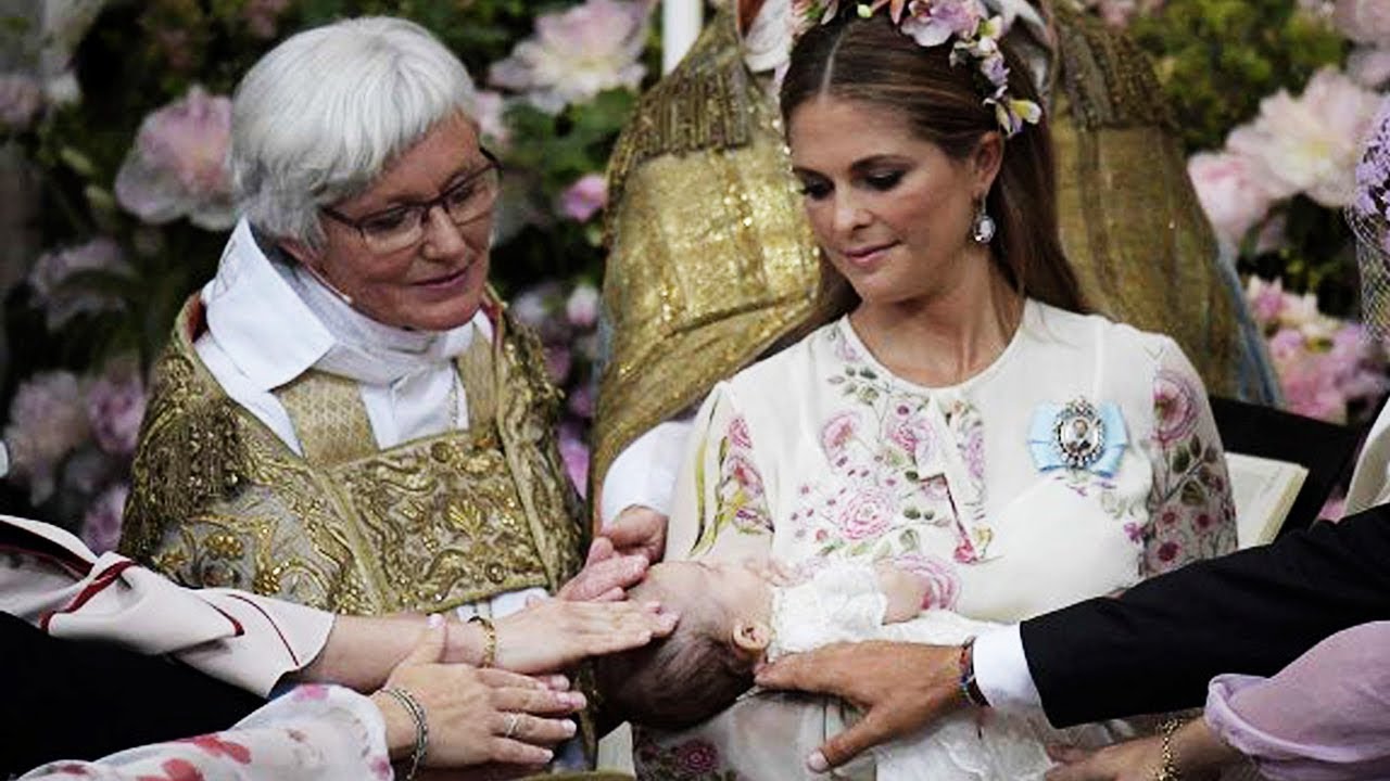 The Baptism of Swedish Princess Adrienne