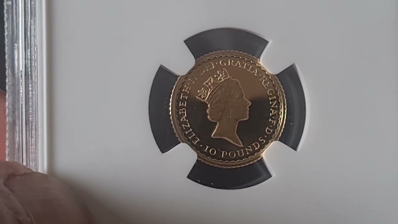 Britannia 2002 1/10th Mule error coin