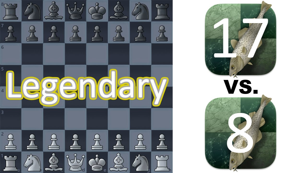 Stockfish 17 vs. Stockfish 8 - No Preselected Opening With Long Time Control