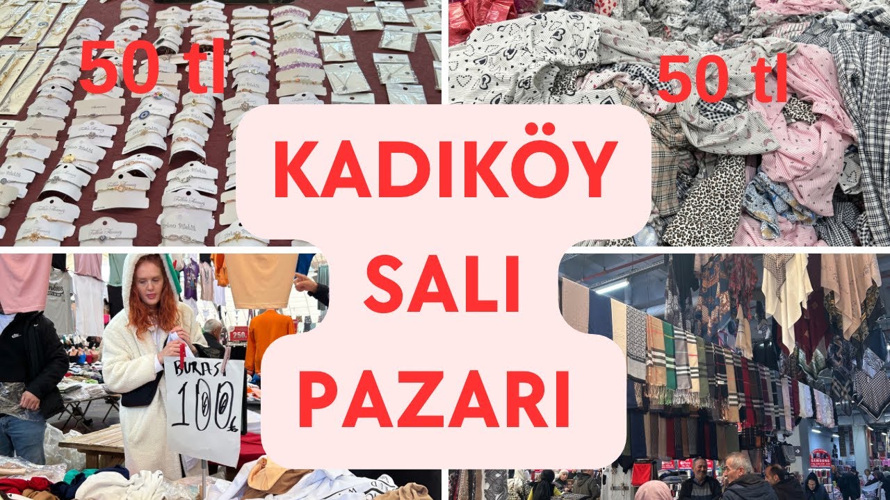 MEŞHUR KADIKÖY SALI PAZARI PART 2 DEVAM EDİYORUZ İNANILMAZ ÜRÜNLER ‼️‼️