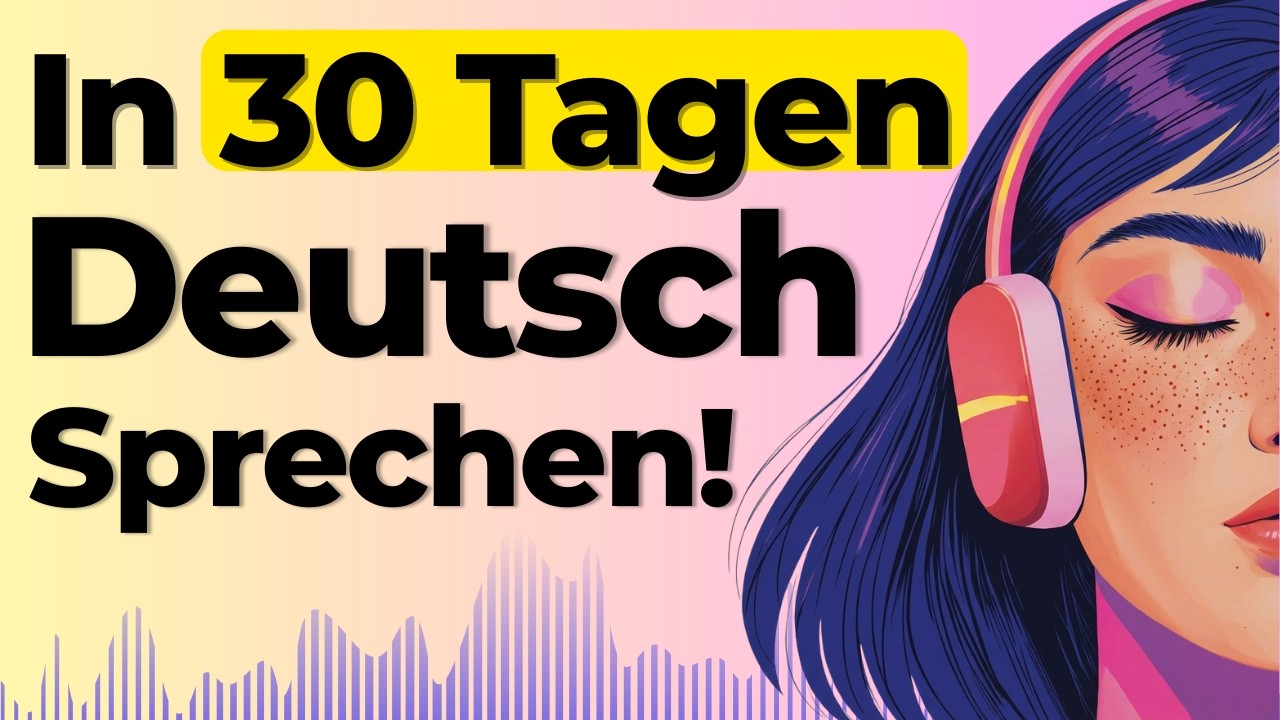 Learn to Speak German in 30 Days (Daily Practice) | Shadowing German Speaking Practice