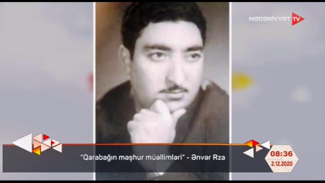 “Qarabağın məşhur müəllimləri”   Ənvər Rza