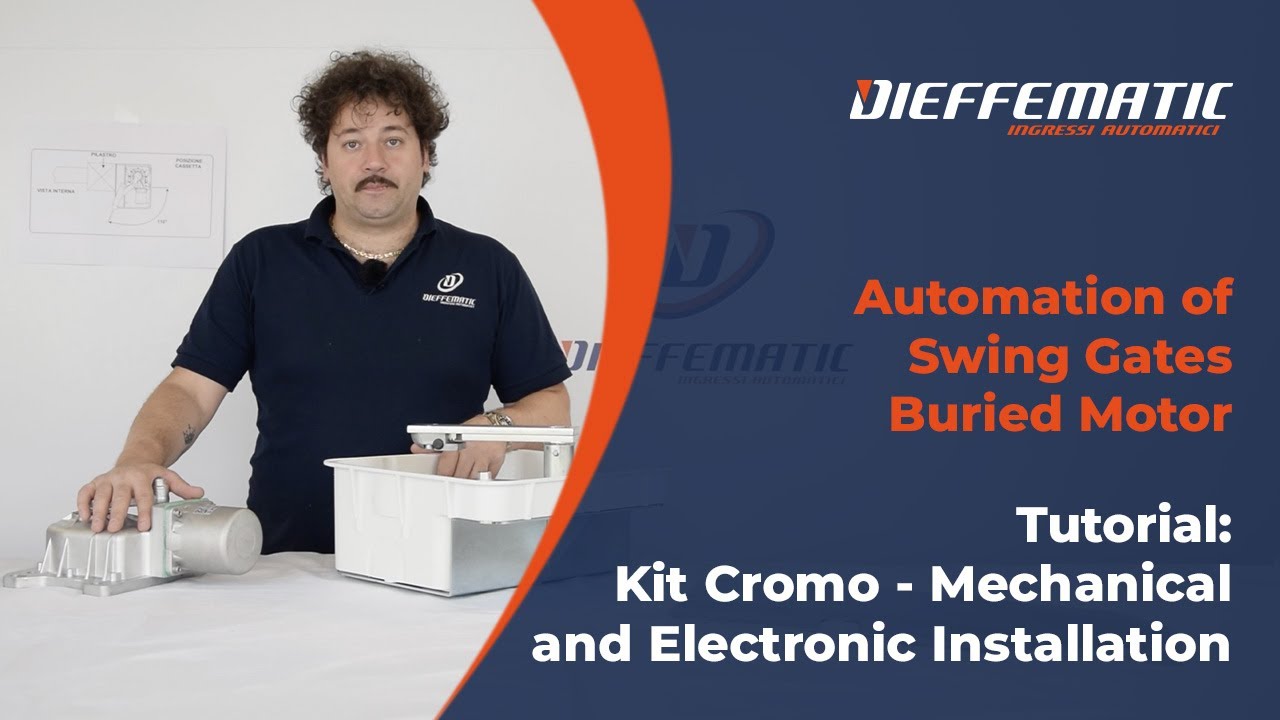 Tutorial: Installation of the CROMO Underground Kit for Swing Gate Automation