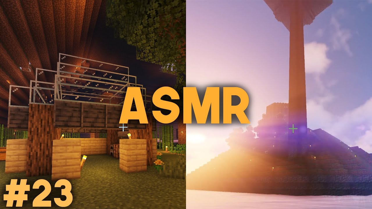 ASMR su MINECRAFT ita | PORTIAMO QUESTA SERIE A UN ALTRO LIVELLO? S4 E23