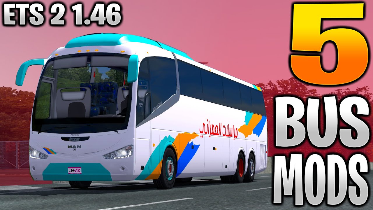 5 NEW 2023 BUS MODS FOR ETS2 1.46 | ETS 2 Mods
