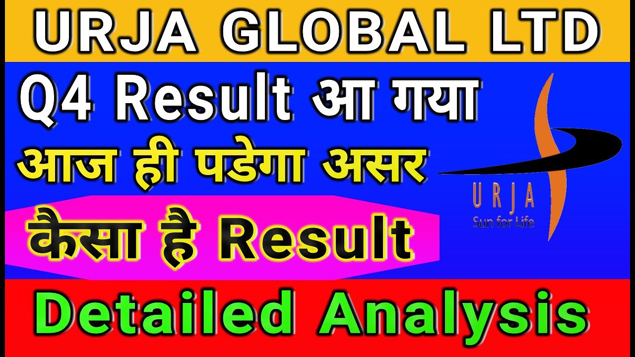Urja Global Q4 Result | Urja Global share news | Urja Global share latest news | Urja Global news