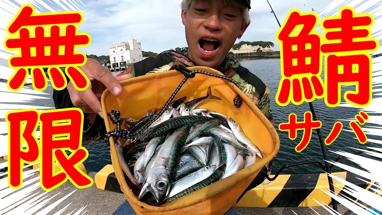 サバが無限に釣れる漁港でサビキ釣りした結果【茨城県大津港】