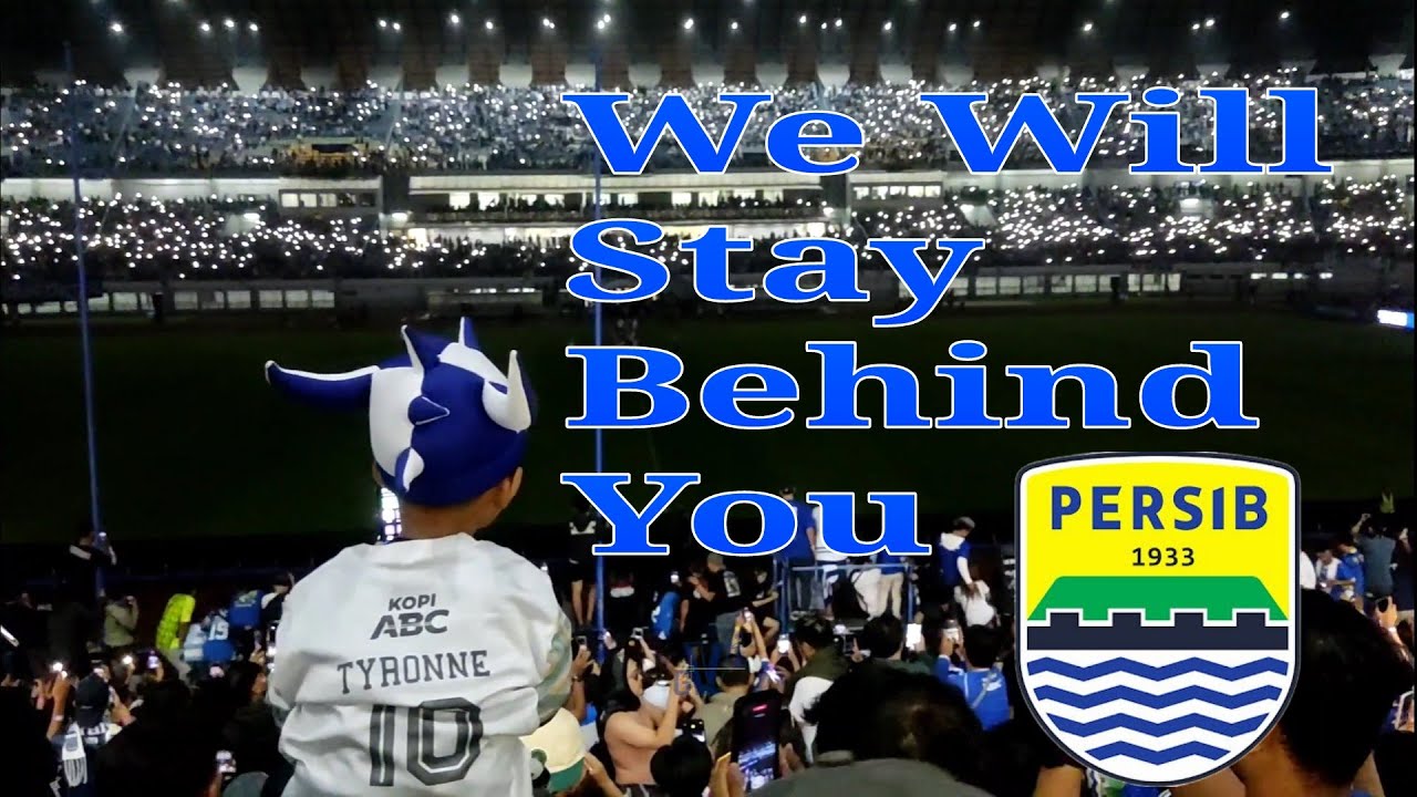 Kejutan Usai Pertandingan Persib Bandung vs Barito Putera | Gemuruh Chant We Will Stay Behind You