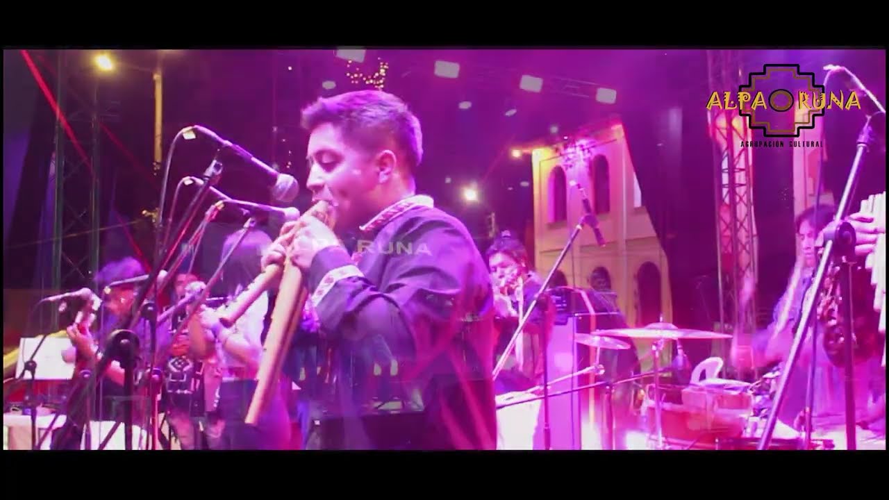 Agrupacion Alpa Runa - Sabor caliente y picante (Kalamarka) - Caporal al corazón (Ukamau) en vivo