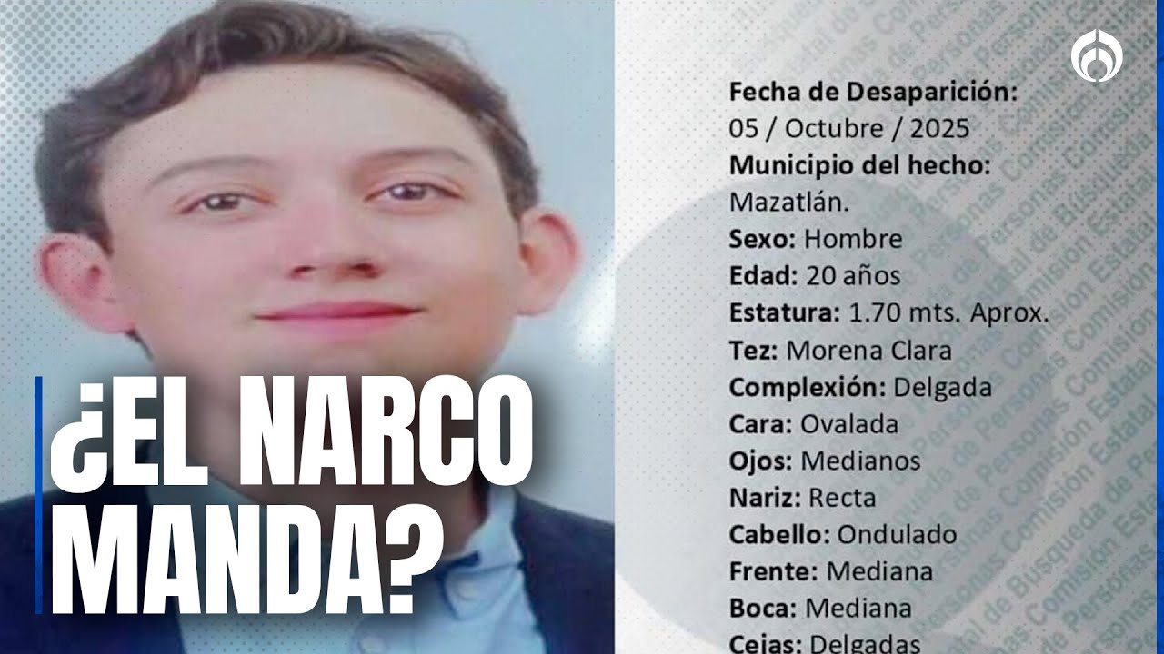 Mazatlán bajo presión: desaparición de joven exhibe red criminal