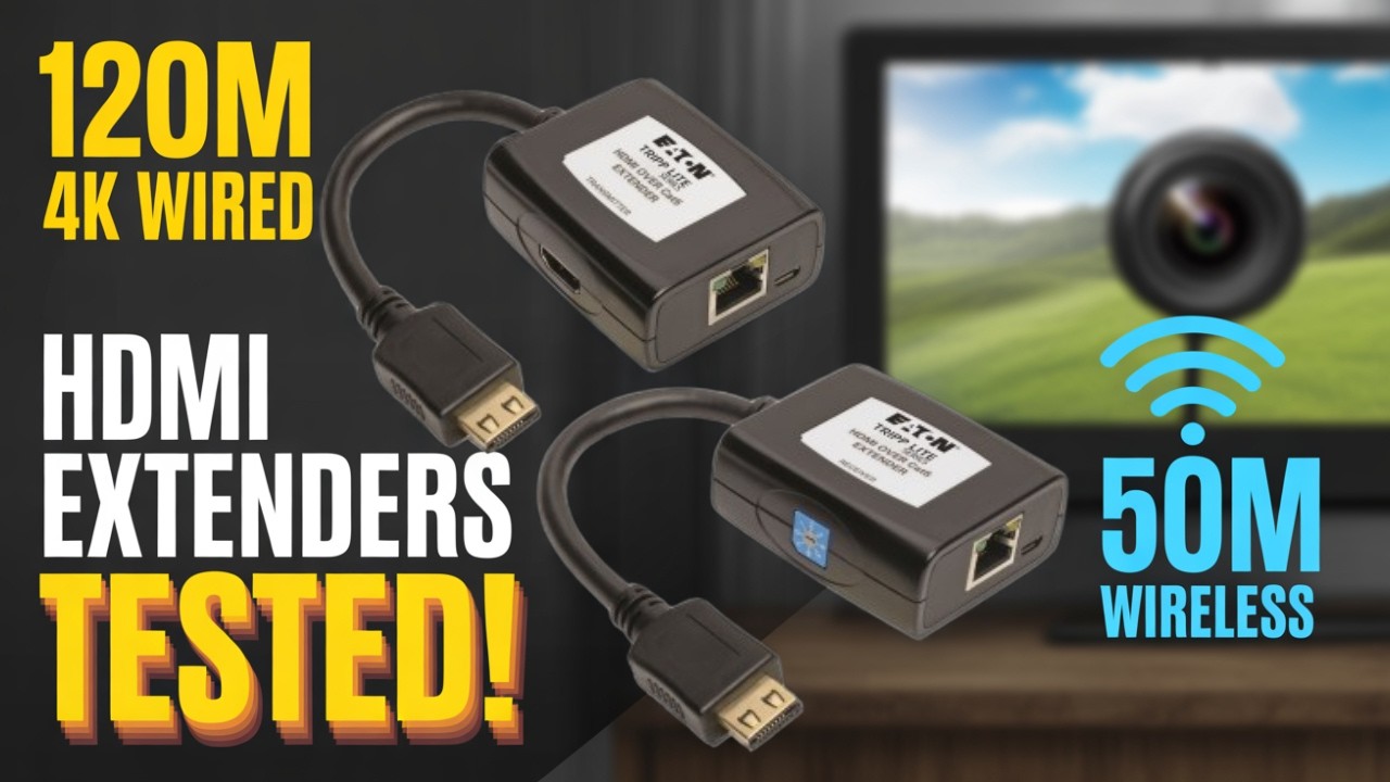 Беспроводные и активные HDMI-удлинители: тест расстояния и задержки 4K
