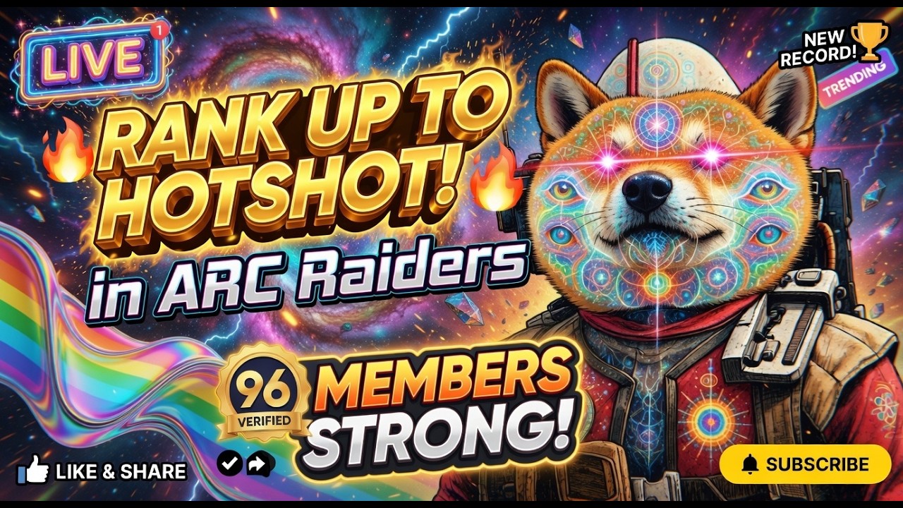 Can we Rank up to Hotshot in ARC Raiders | 196 Members Strong!