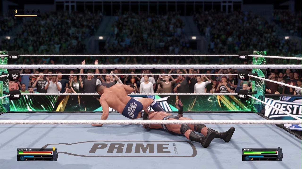 WWE 2K25 Randy Orton VS Gunther Undisputed championship match