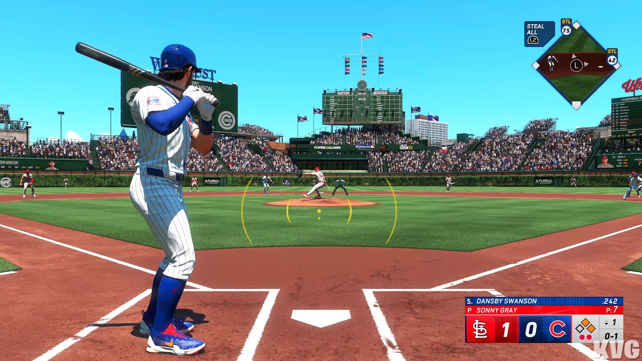 MLB The Show 25 - St. Louis Cardinals vs Chicago Cubs - Gameplay (PS5 UHD) [4K60FPS]