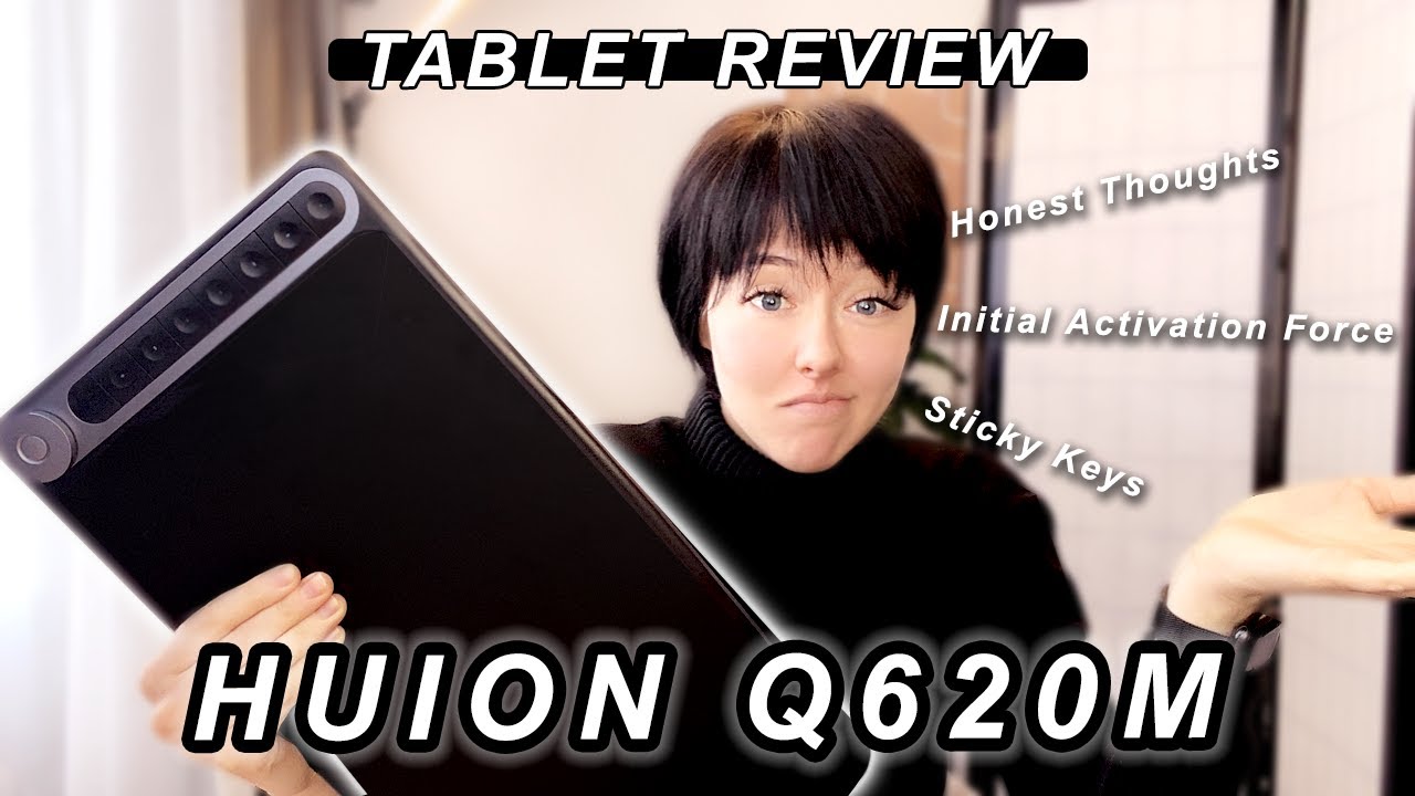 [REVIEW] Huion Inspiroy Dial Q620M review | Initial activation force issues and sticky keys....