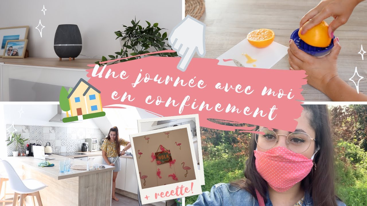 UNE JOURNÉE AVEC MOI en confinement 🏡⎜TRAVAIL, MÉNAGE, RANGEMENT... ⎜Merry