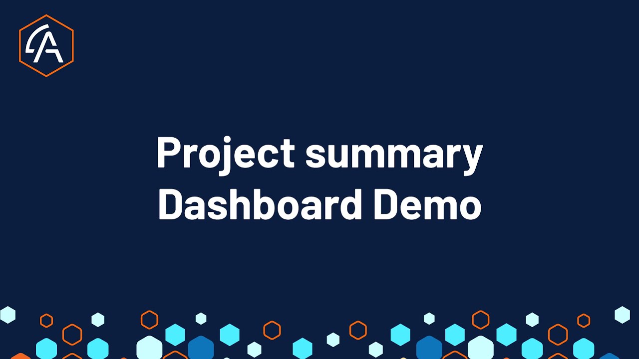 Project Summary Dashboard Demo