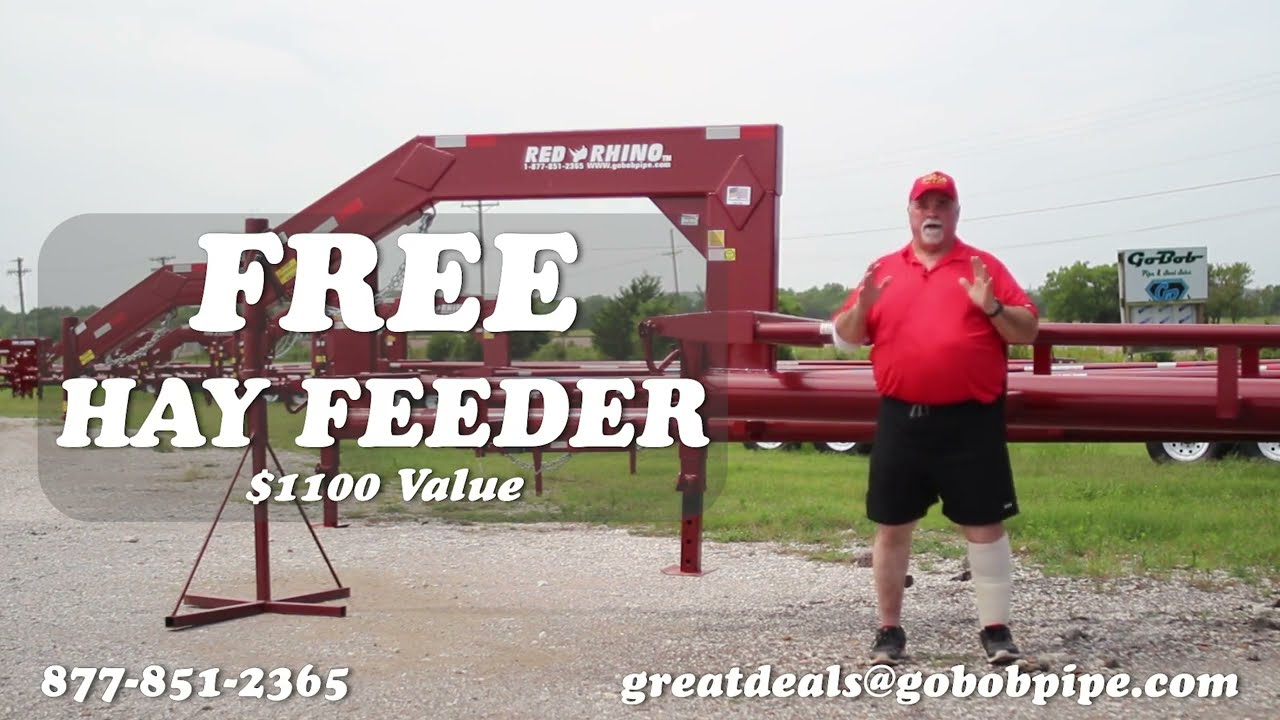 Buy a Hay Trailer and get a FREE  Hay Feeder!