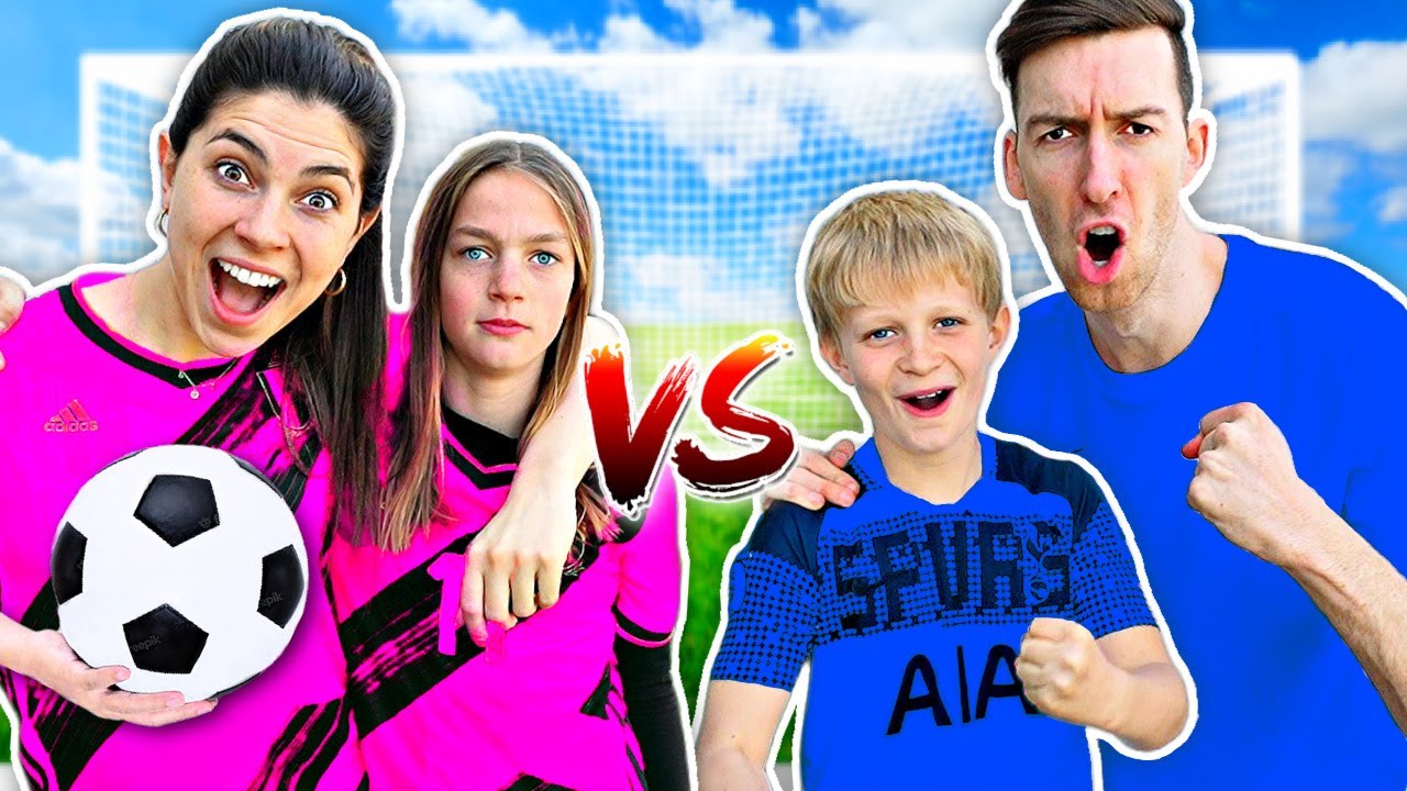 JONGENS vs MEISJES VOETBAL CHALLENGE! (ZE IS WOEST) 