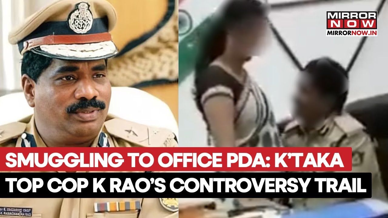 Karnataka Government Suspends DGP Ramachandra Rao After Objectional Video Goes Viral | Watch