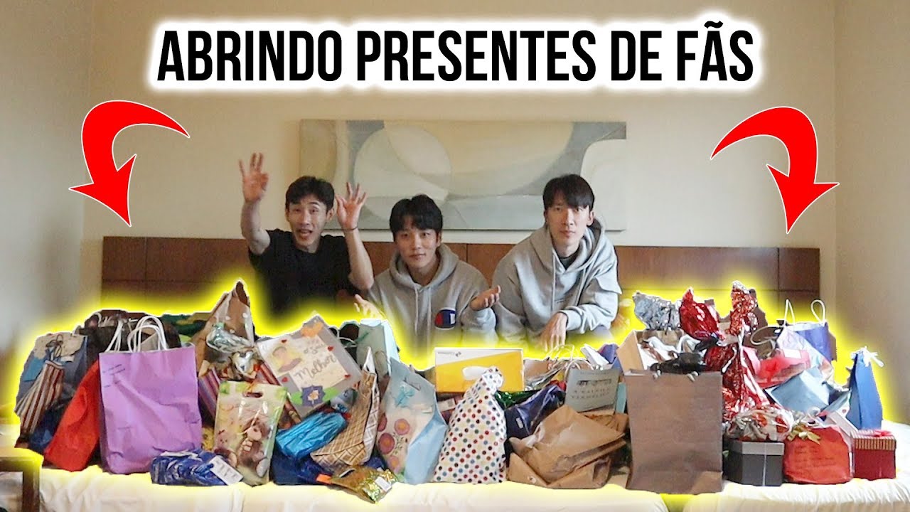 ABRINDO PRESENTES DE FÃS !!!