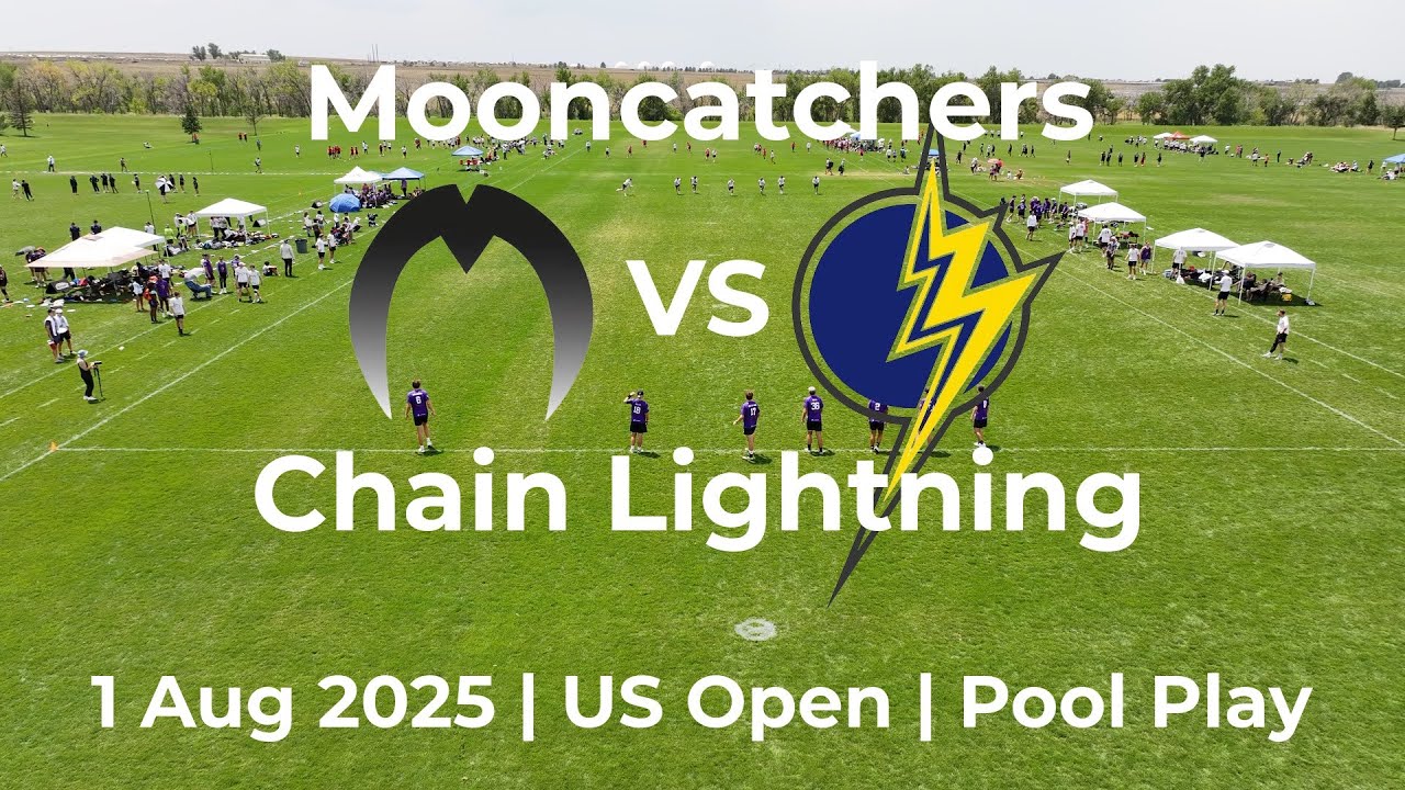 Mooncatchers VS Chain Lightning | 1 Aug 2025 | US Open | Pool Play