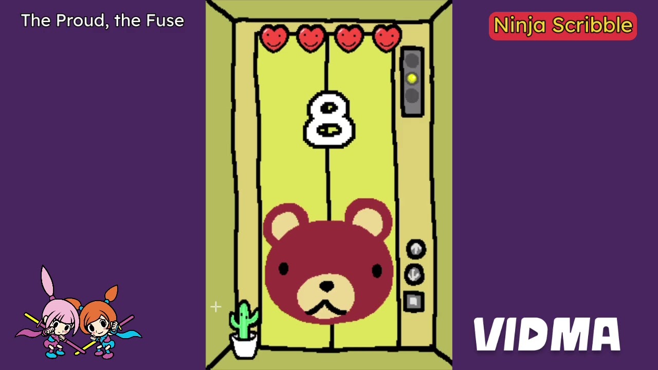 WarioWare: Touched! - Kat & Ana's Ninja Scribble Microgames - The Proud, the Fuse