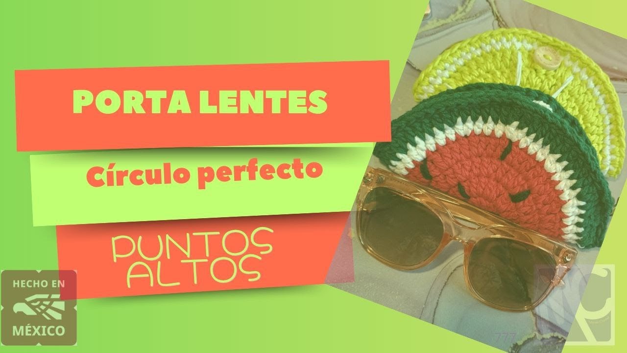 ¿Cómo hacer un CÍRCULO PERFECTO con Puntos Altos o varetas? #portalentes #crochettutorial