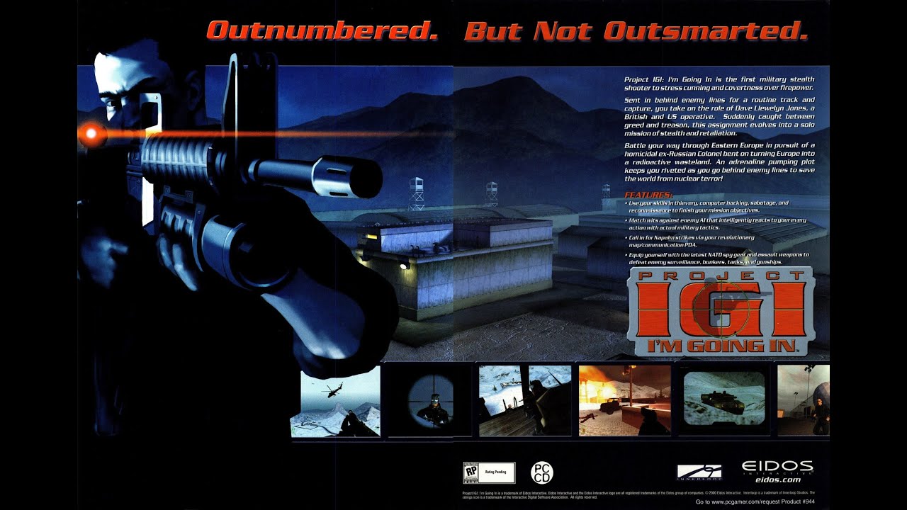 &euro;&trade;★★☠Spatial Gaming Innerloop Studios Game- Project I.G.I I&rsquo;m Going In☠★★#Igi