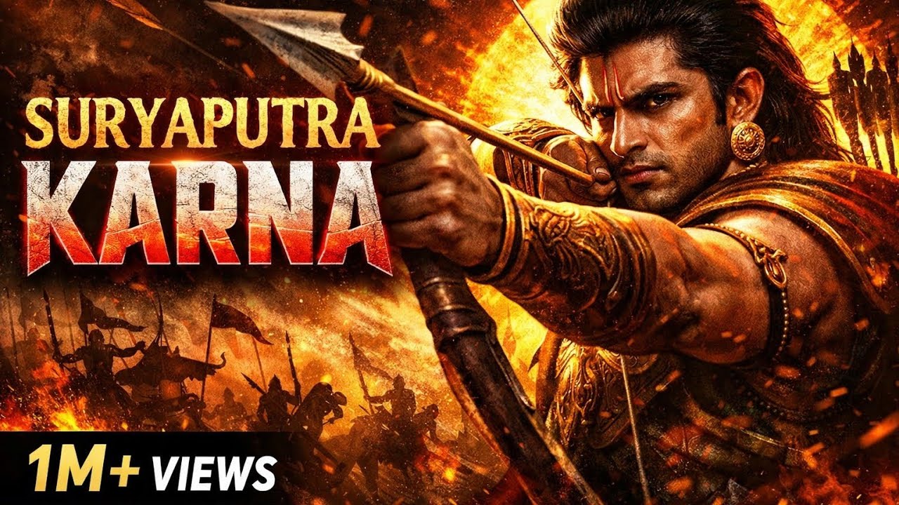 Suryaputra Karna – The Tragic Warrior RAP SONG 🔥☀️🏹| Mahabharata Rap Song