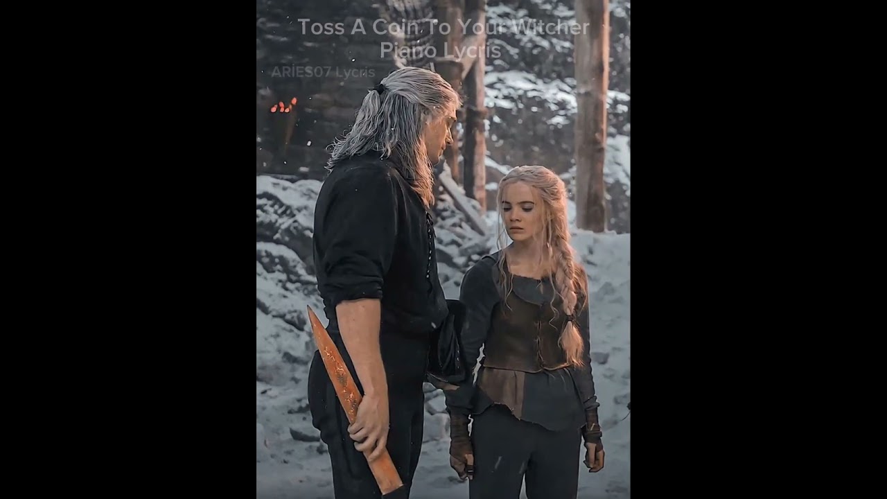 Toss A Coin To Your Witcher Piano Lyrics 