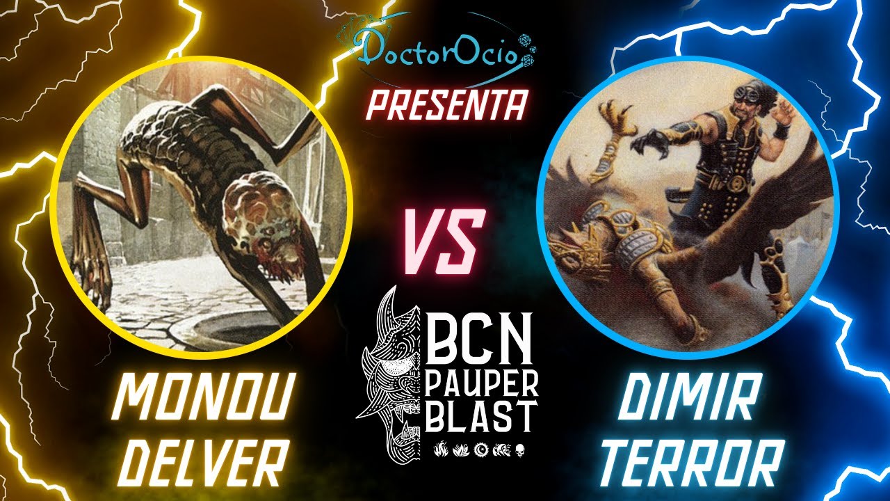 MONOU DELVER (Alejandro Espina) VS DIMIR TERROR (Jorge Alloze)🏆  Pauper Navidad 2024 en Doctor Ocio