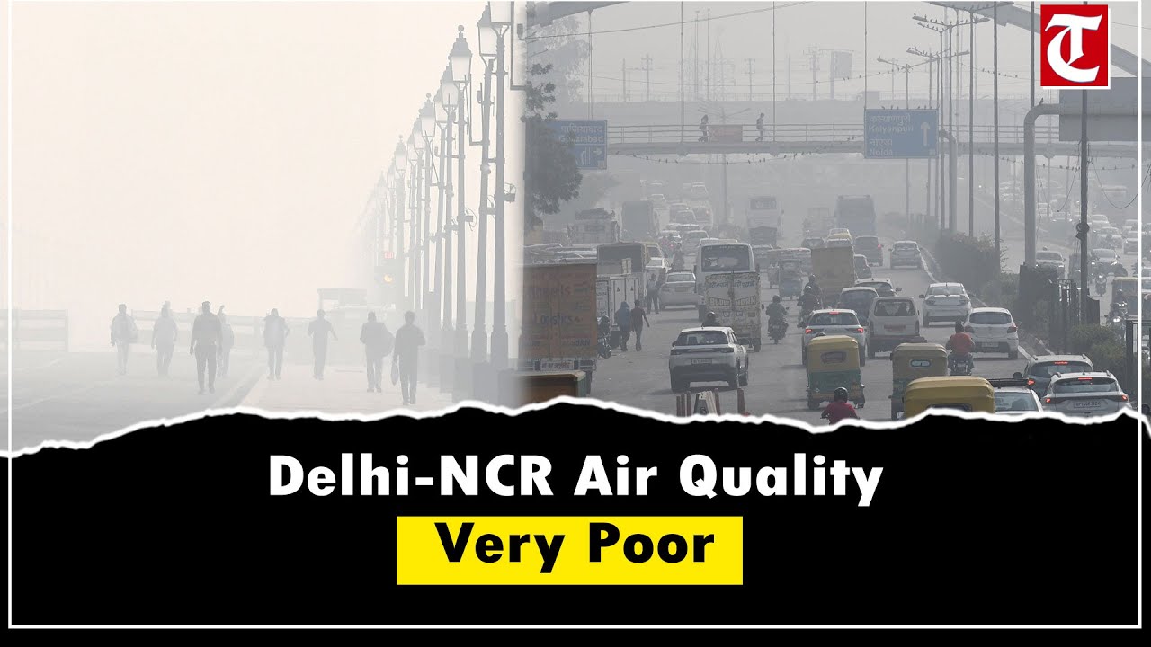 Delhi-NCR AQI Remains Very Poor; Health Advisory Issued as Pollution Levels Stay Dangerous