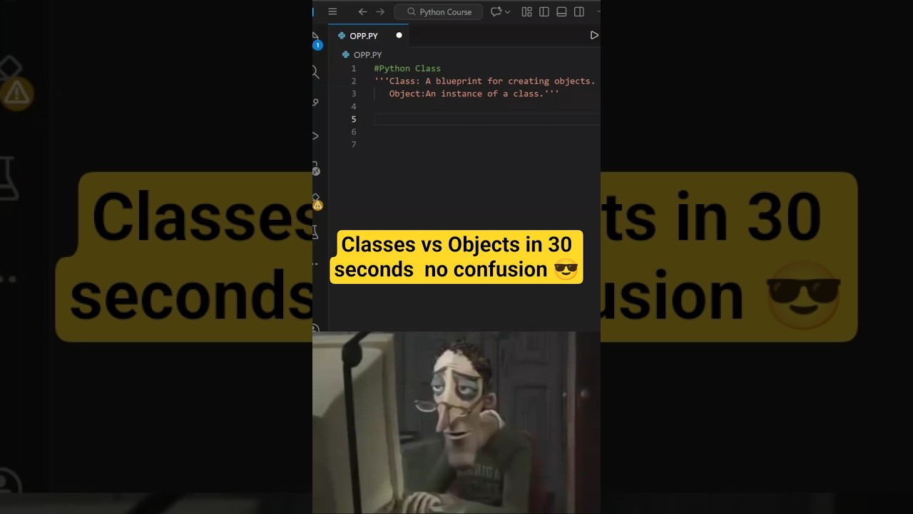 Python Classes & Objects Explained in 5 Minutes 🚀