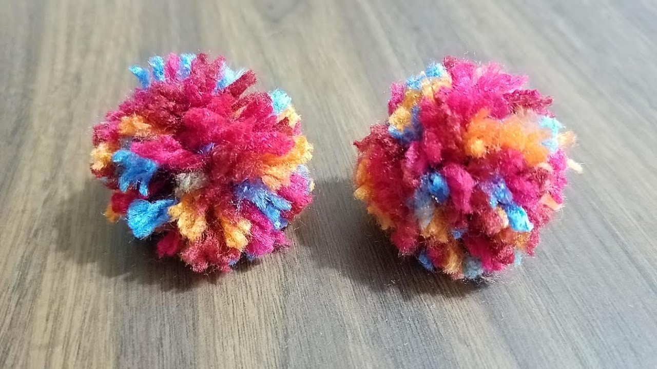 Как сделать помпон, который не развалится!