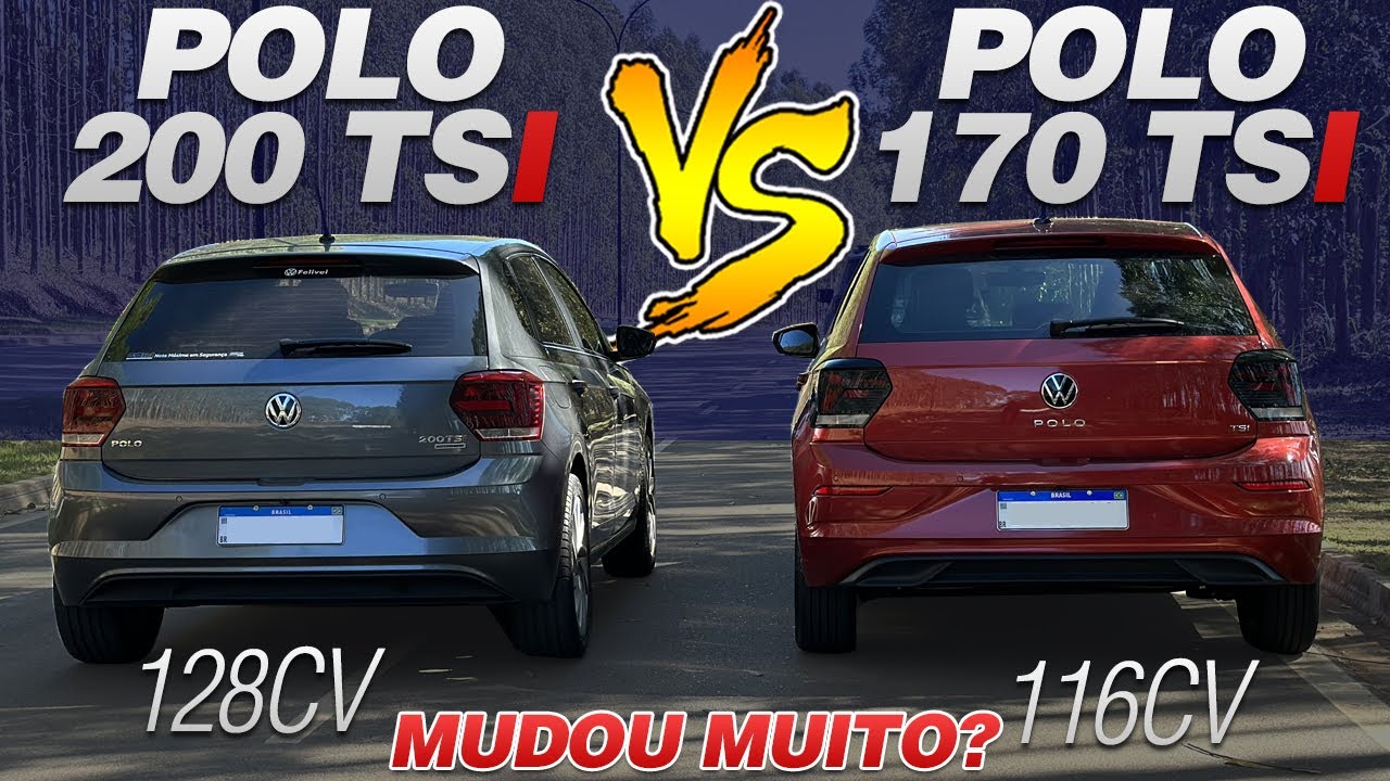 POLO 1.0 170 TSI AT 116CV 2023 VS POLO 1.0 200 TSI AT 128CV 2019 - SERÁ QUE MUDOU MUITO?