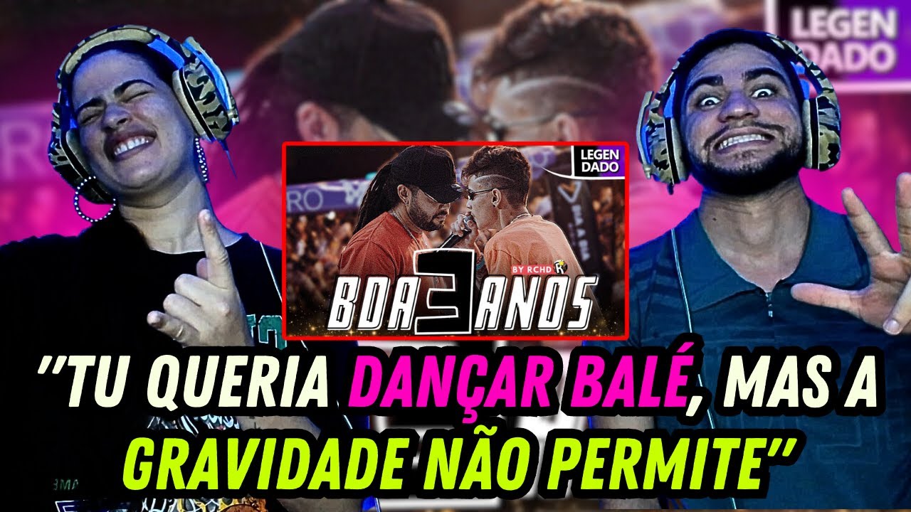 REACT Todos os FATALITYS da BDA 3 ANOS! (LEGENDADO)