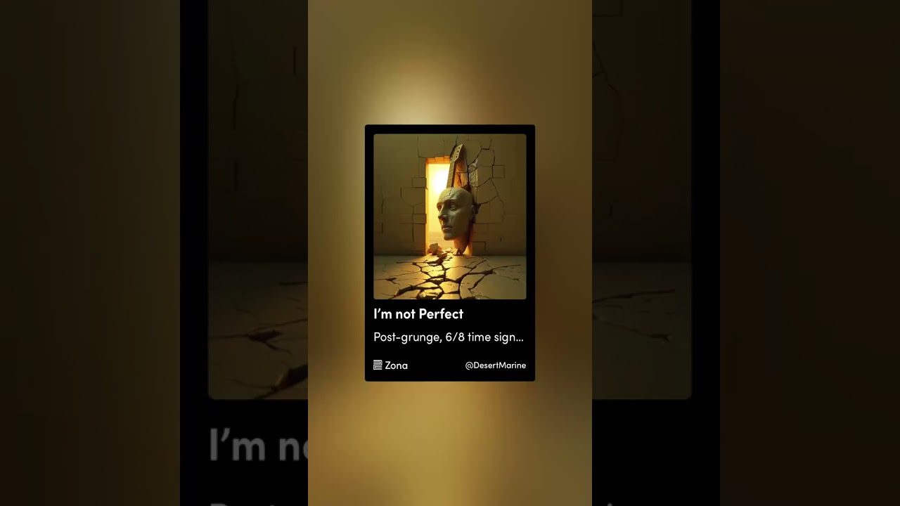 I’m not perfect