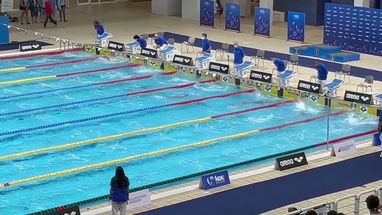 George Baniotis 100m BUTTERFLY lane 4