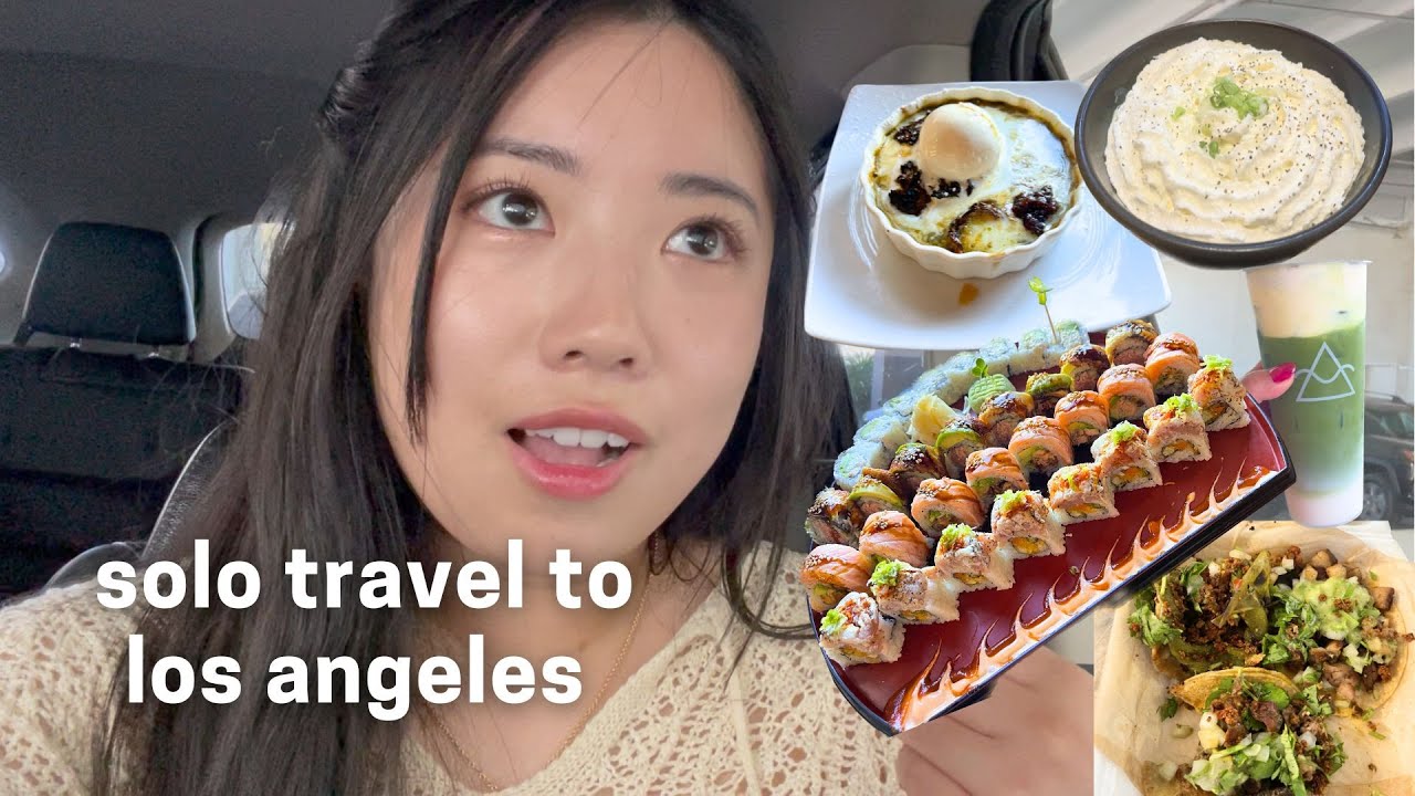 solo trip to LA | my favorite food spots, korean spa, shopping