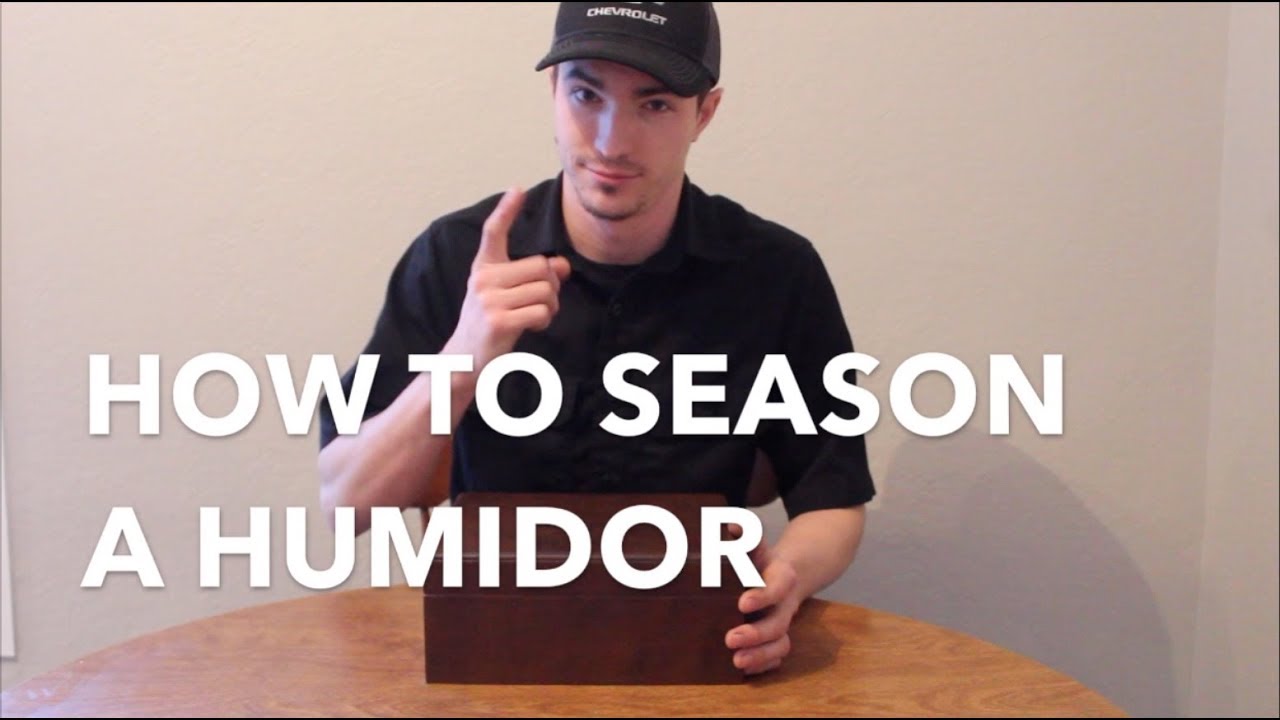 How To Season a Humidor(Artisan Outlaw Humidor Review)