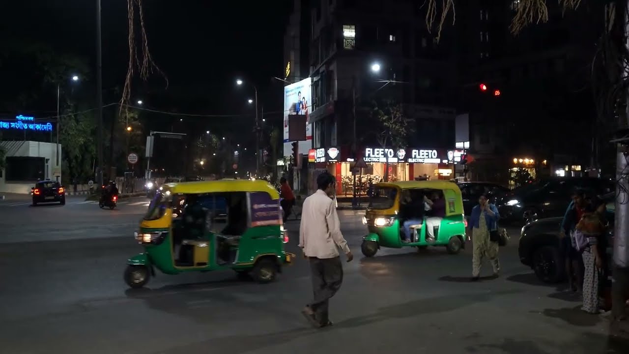 Cinematic Kolkata Night Life