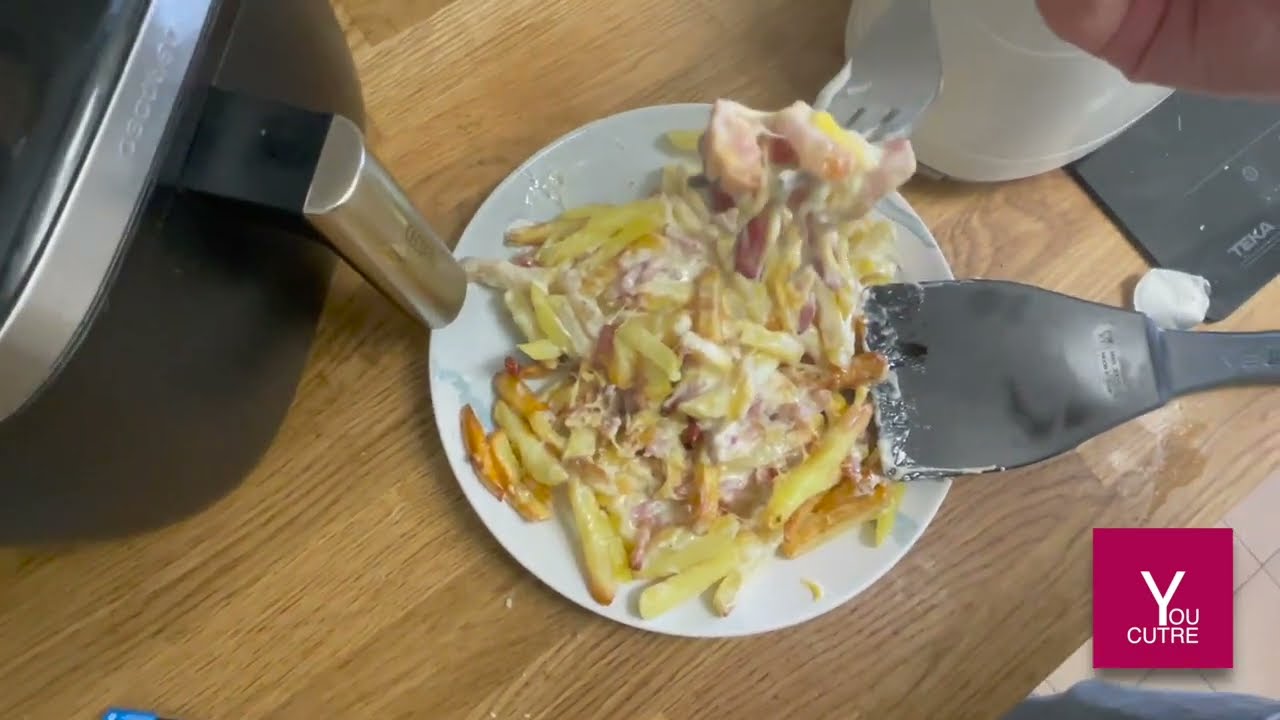 Cocina cutre - Patatas fritas estilo foster's en Air Fryer baratas y sencillas