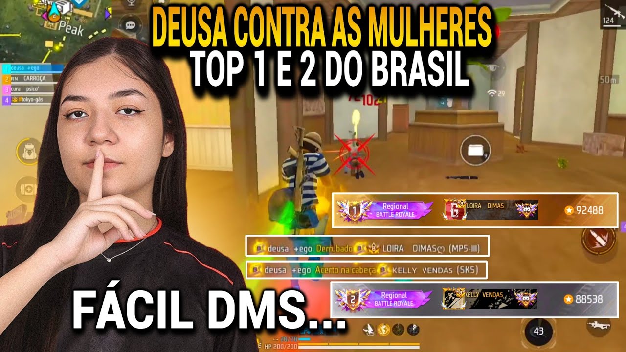DEUSA CAIU CONTRA AS MULHERES TOP 1 E 2 DO BRASIL E ISSO ACONTECEU