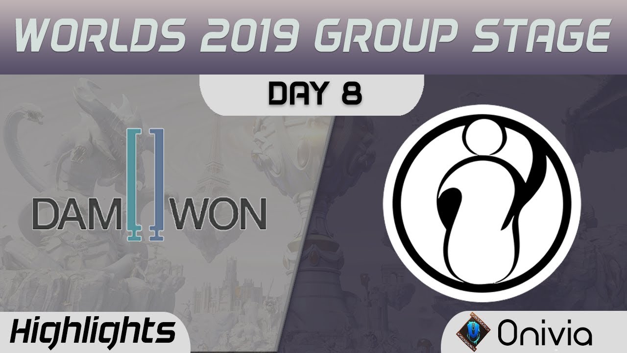 DWG vs IG Highlights Worlds 2019 Main Event Group Stage Damwon Gaming vs Invictus Gaming by Onivia