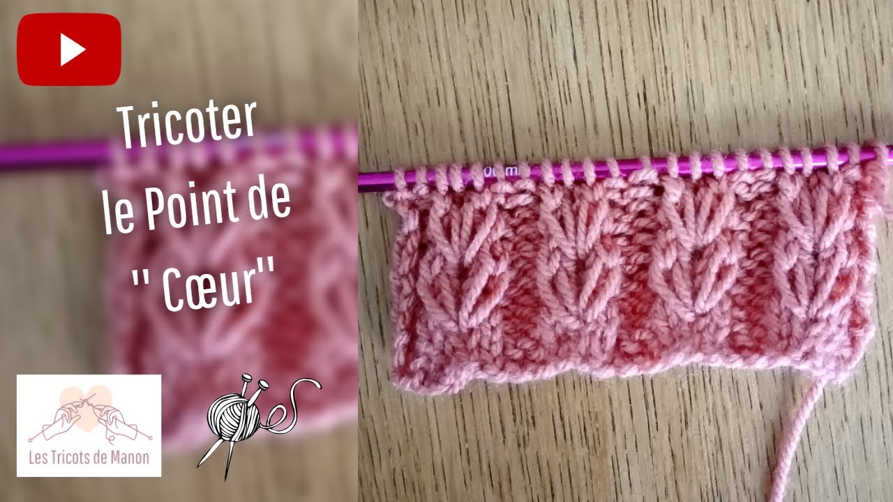 Tricoter le Point de ''Cœur