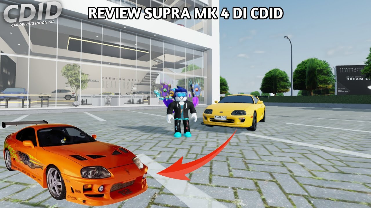 Review Mobil Supra MK 4 DI CDID, Kenceng Gak Ya? - Car Driving Indonesia (Roblox)