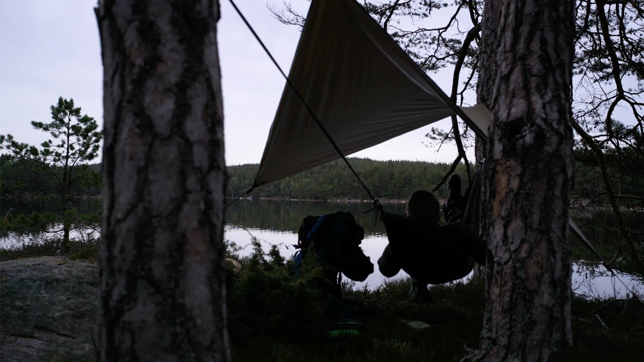No Talking Camping | Fire Making & Peaceful Forest Night
